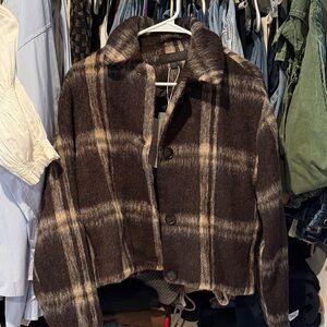 Zara wool bomber nwt size S